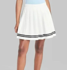 NEW Wild Fable Women's Pleated White Mini Tennis Skirt Size XS