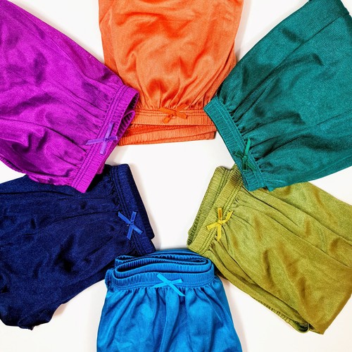 6x Vintage Sheer Nylon Sissy Brief Panties Size 3XL Gusset Granny Mushroom Style - Picture 6 of 9