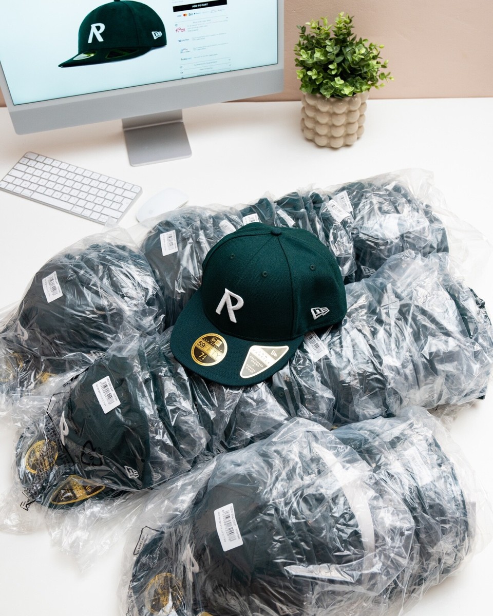 50 Piece - REPRESENT INITIAL NEW ERA 59FIFTY CAP RACING GREEN | eBay