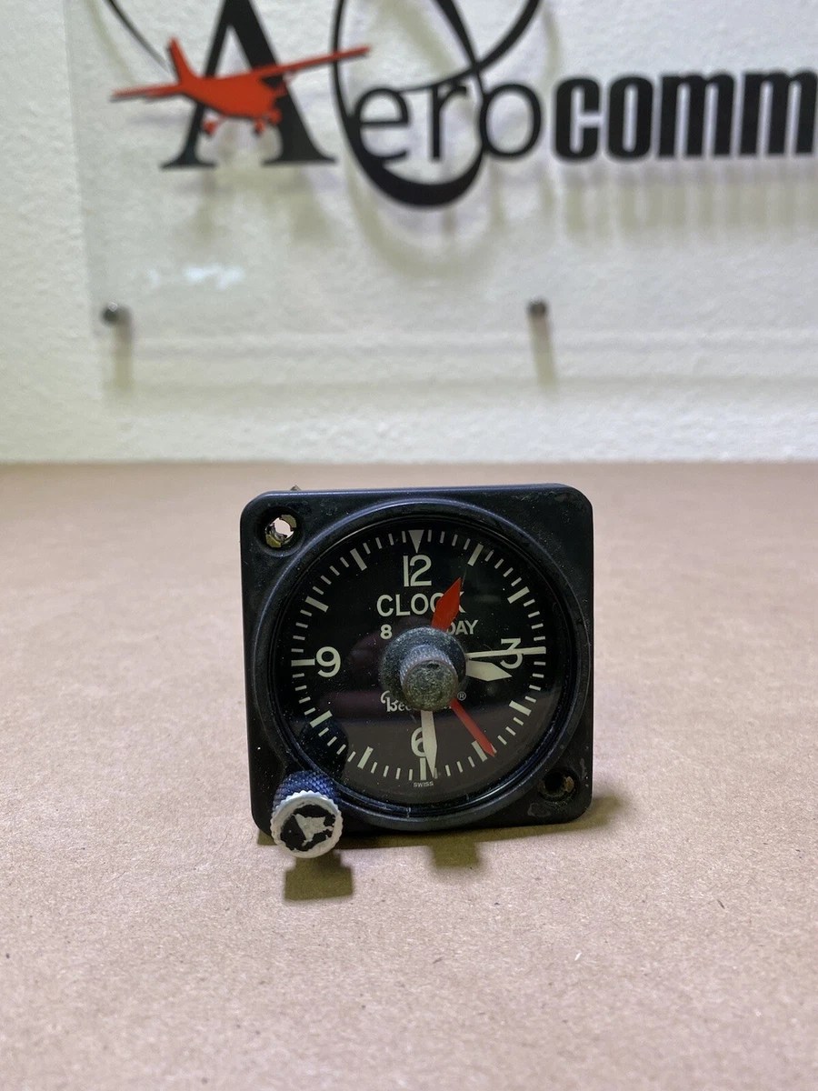 Beechcraft, Aircraft Instrument Clock 28V PN, 56 OFF