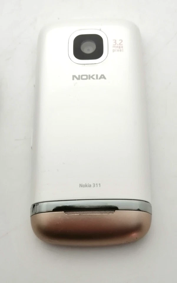 Teléfono móvil Nokia Asha 311-RM714 FM 3,15 MP 3,0 pulgadas pantalla táctil 100 % funcionando Foto 2 de 4