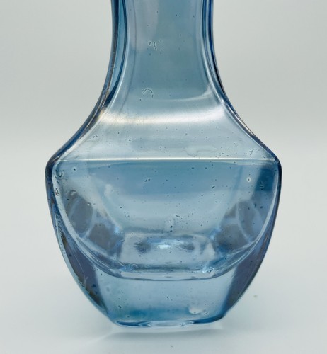 Blue Iridescent Bud Vase Royal Gallery 1998 Federated Dept Stores EX Cond F3 - Picture 4 of 8