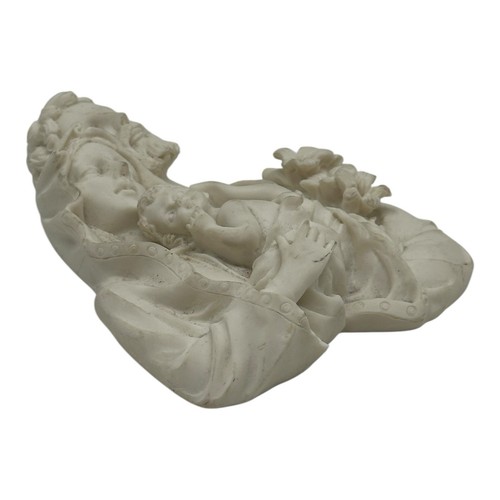 Vintage Holy Family Jesus Mary Joseph Religious Wall Plaque Beautiful Details - Picture 10 of 14