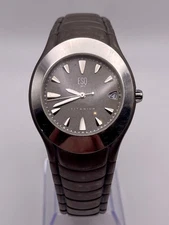 ESQ By Movado Swiss Titanium Women’s Watch WR E5083 New Battery