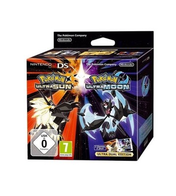 Pokemon Ultra Sun Ultra Moon Ultra Dual Edition Nintendo 3DS  