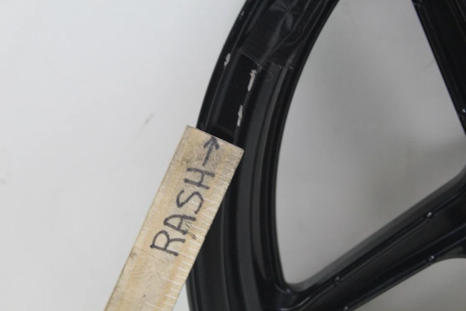 Llanta trasera y rotor de freno Kawasaki Ninja 250R 250 08-12 OEM ¡RECTO! Foto 2 de 4