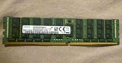 Samsung 64GB DDR4 PC4-2666V ECC Registered RDIMM 288-Pin M386A8K40BM2