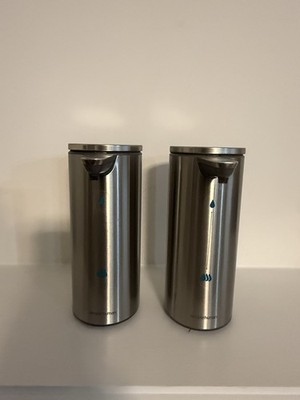 Simplehuman Rechargeable Sensor Pump 9 Oz Liquid Soap Dispenser READ DESCRIPTION