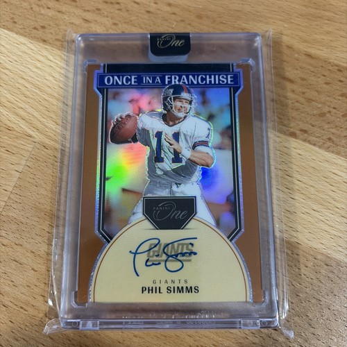 2024 Panini One - Phil Simms - Once In A Franchise - Orange - 13/20