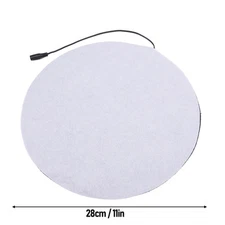 USB Heating Pad For Small Pets Round Heated Plate 3 Levels Temperature