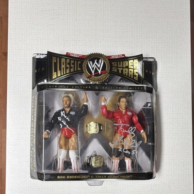 WWE Jakks Arn Anderson & Tully Blanchard Signed Classic Superstars Series 2007