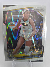 Panini 2025 Prizm WNBA Angel Reese #92 Prizm Wave Parallel Chicago Sky