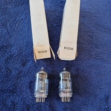 ECC83 12AX7 MATCHED PAIR VALVE TUBES