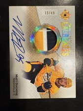 Matt Duchene Signature Material Laureates Auto Patch /49 22-23 Ultimate Hockey