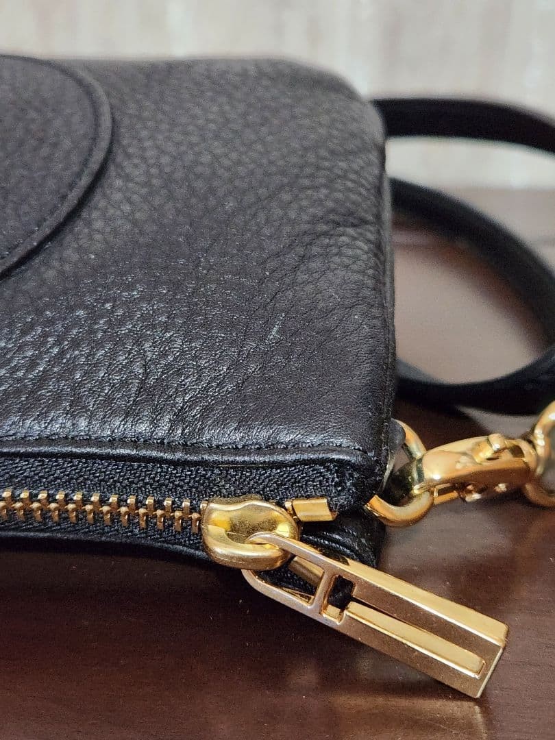 Tory Burch Mini Shoulder Bag Leather Black Zipper Women's From Japan thumbnail 23