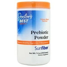 Doctor's Best Prebiotic Powder - Sunfiber  210 grams