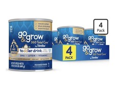 4 Pack - Go Grow 360 Total Care by Similac Toddler Drink, 24-oz Can Exp 5/2027