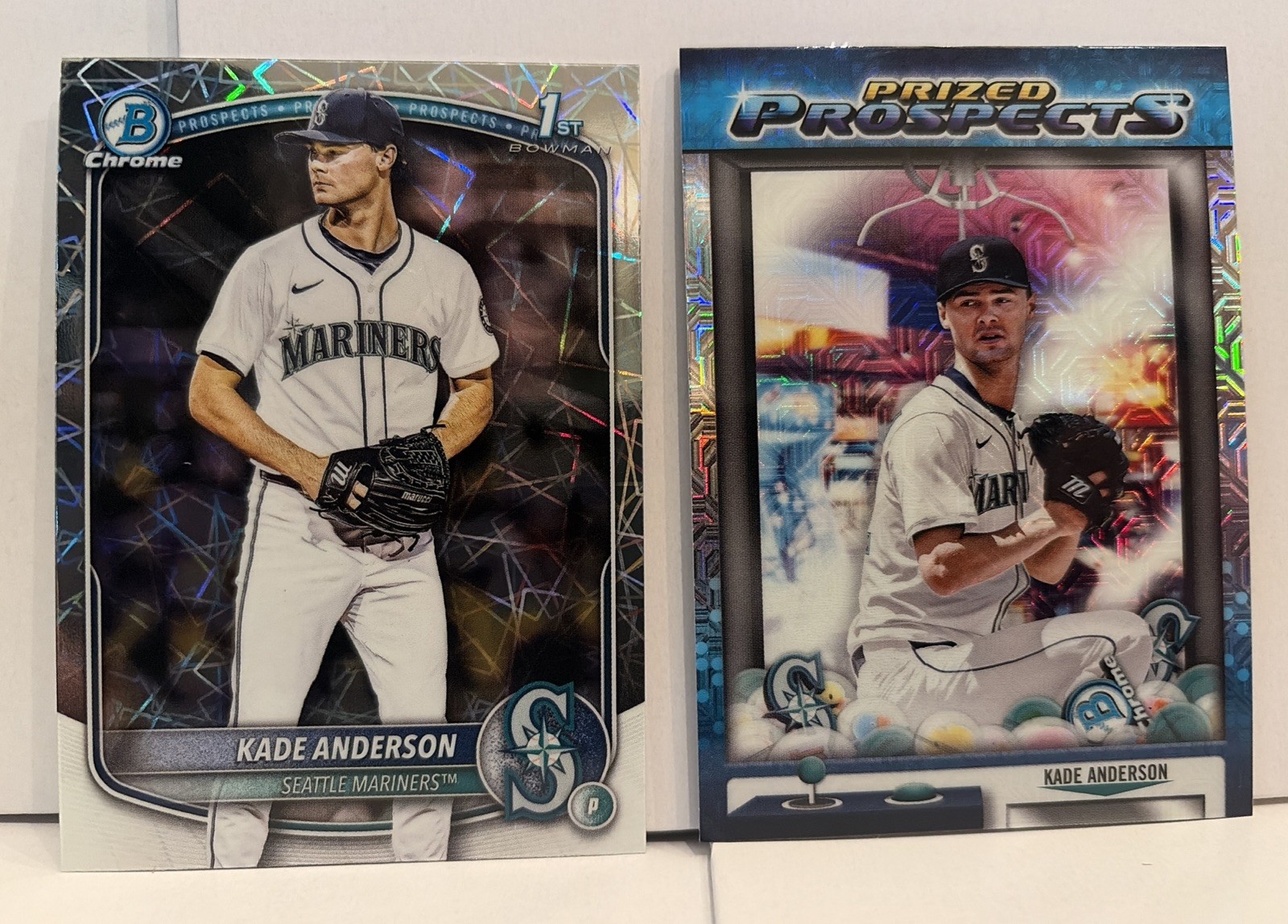 2025 Bowman Draft Chrome Kade Anderson Lazer Refractor  #BDC-3 & BONUS PRIZED