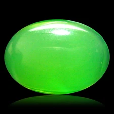 1.61 ct  Great looking Oval Cabochon Shape (10 x 7 mm) Green Opal Gemstone