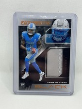 2023 Panini Black - FUTURISTIC Jahmyr Gibbs #FUT-6 Citrine /50 (MEM, RC)