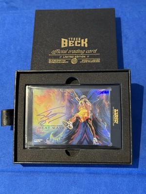 2026 Tyson Beck Shaquille O Neal Rainbow Foil Autograph /25 Heat Wave