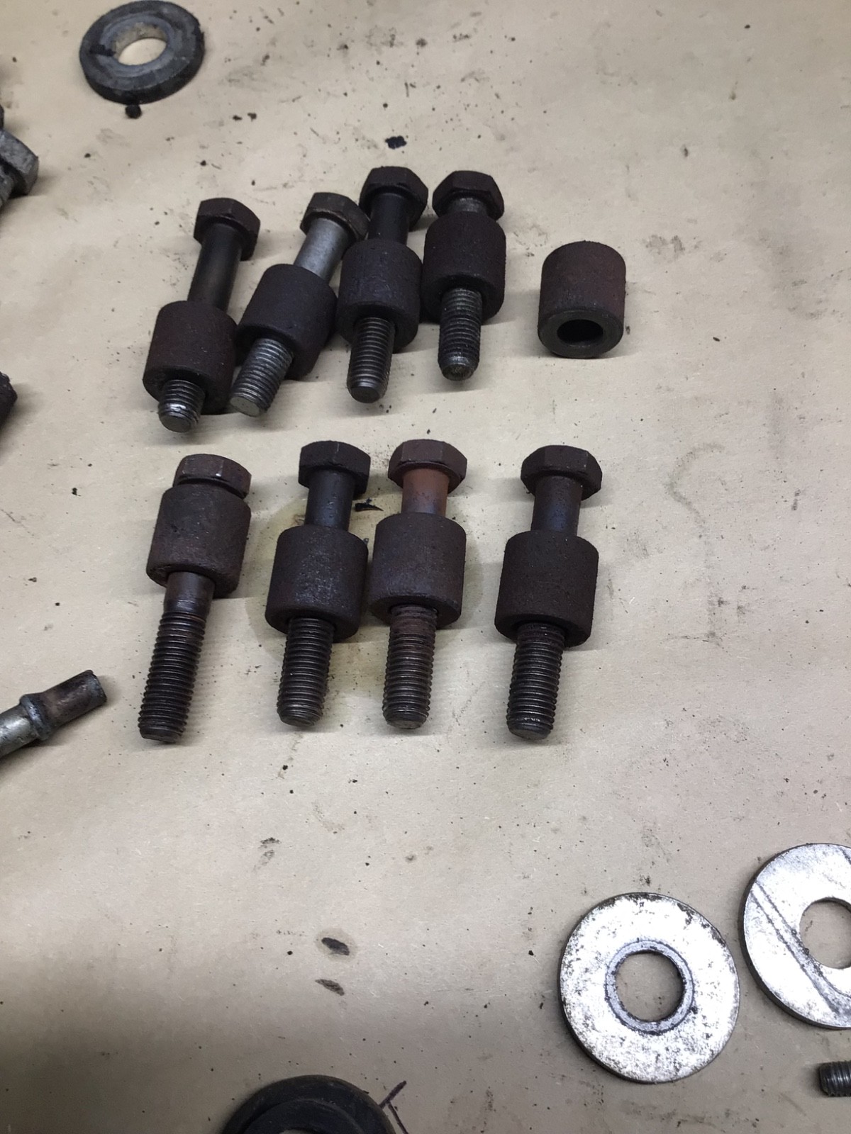 78 Rolls Royce Silver Shadow Wraith II Bolts & Nuts ,Washers Interior Screws Lot