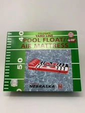 Pool Float Air Mattress Nebraska University Inflatable New Old Stock Vintage