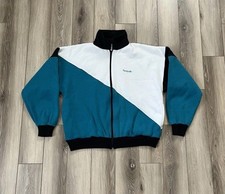 Vintage Reebok Sport Full Zip Sweatsuit Jacket Tricolor-Block Men  s Size Medium