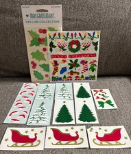 Mrs. Grossman's Christmas stickers lot (see description for details)