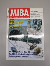 MIBA Miniaturbahnen 12 Hefte kompletter Jahrgang 2002