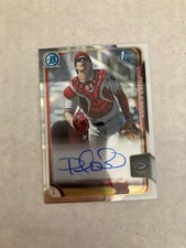 2015 Bowman Chrome #BCAP-PO Diamondbacks PETER O'BRIEN Chrome Prospect AUTOGRAPH