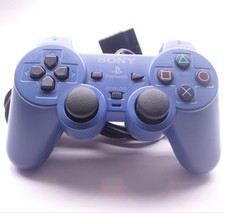Toy Blue Sony Playstation 2 PS2 Dualshock Controller Tested Oem SCPH-10010