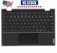 5CB0Z21474 Lenovo 100E Chromebook 2nd Gen AST Palmrest w/ Keyboard Touchpad USK