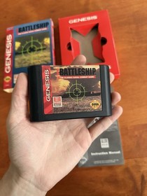 Super Battleship (Sega Genesis) Excellent CIB Complete  w/ Reg - Cardboard Box