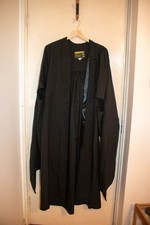 University Graduation MA Gown By Ryder & Amies - Cambridge University size 5'8" 