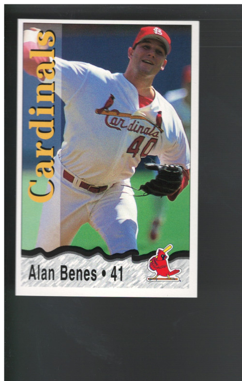 A6267- 1996 Cardinals Police Baseball Card #s 1-26 -You Pick- 15+ FREE US SHIP