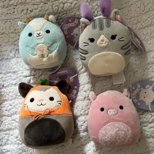 Kellytoy Squishmallow BRAND NEW 5" Plush Toy bundle NWT