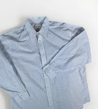 Brooks Brothers Shirt Mens XL Thomas Mason Madison Fit Italian Dress Shirt