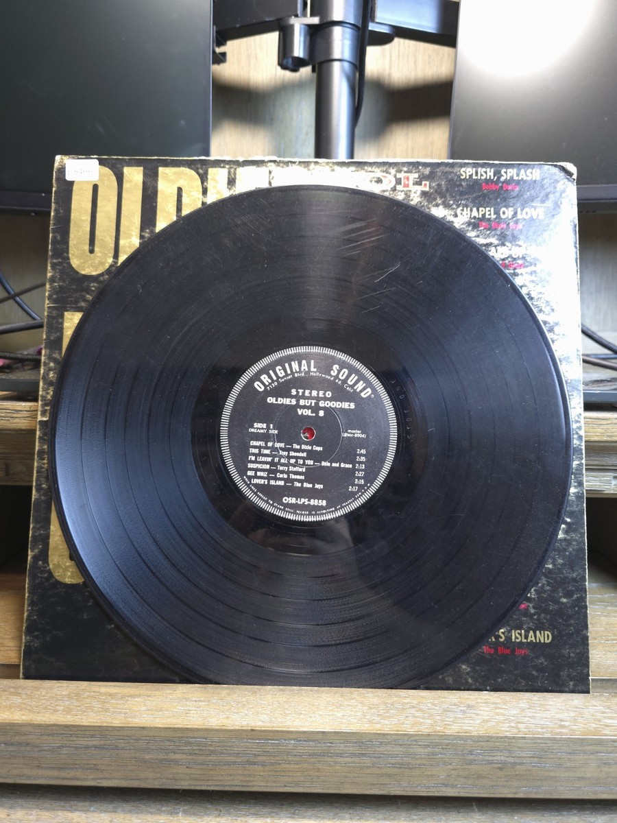 Oldies But Goodies Vol 8 - 1965 LP Vinyl Record Original Sound OSR