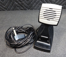 Tandberg Tm-3 Glossy Black Crystal Desk Microphone Mic With Stand - 1960's Vtg