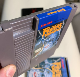 Gioco Fester's Quest Nintendo Nes completo scatola CIB + manuale testato Sunsoft pulito