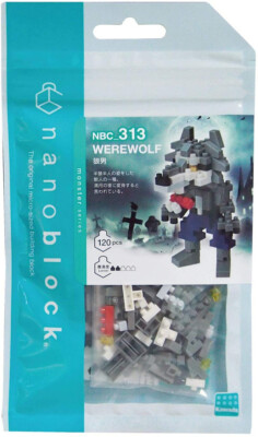 Lego Nanoblock Monster Hunter Nanoblock Collection Series Werewolf