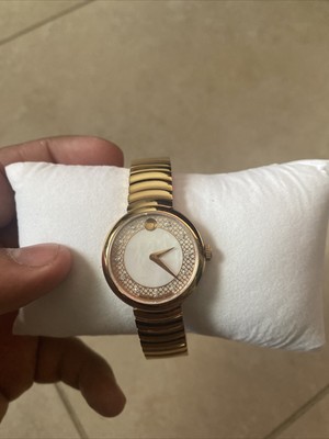 movado womens watch Gold New With Tag No box