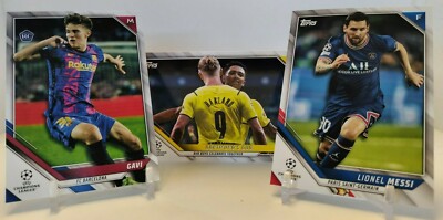 2021 22 Topps UEFA Champions League Soccer Base #1-200 VETS & RC's You Choose 