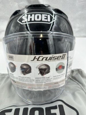 Shoei J-Cruise II Helmet Gloss Black XS (0132010503) | eBay