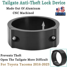 For 2016-23 Toyota Tacoma Tailgate Anti-theft Security Lock Device Kit Aluminum