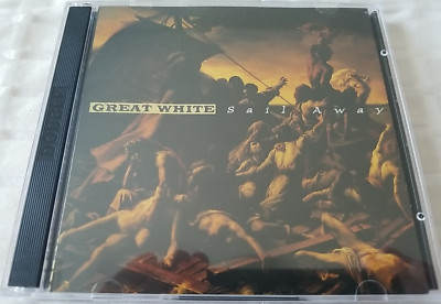 Great White Sail Away + Anaheim Live 2CD 1994 Zoo Ent 72445-11080-2 VG Tested
