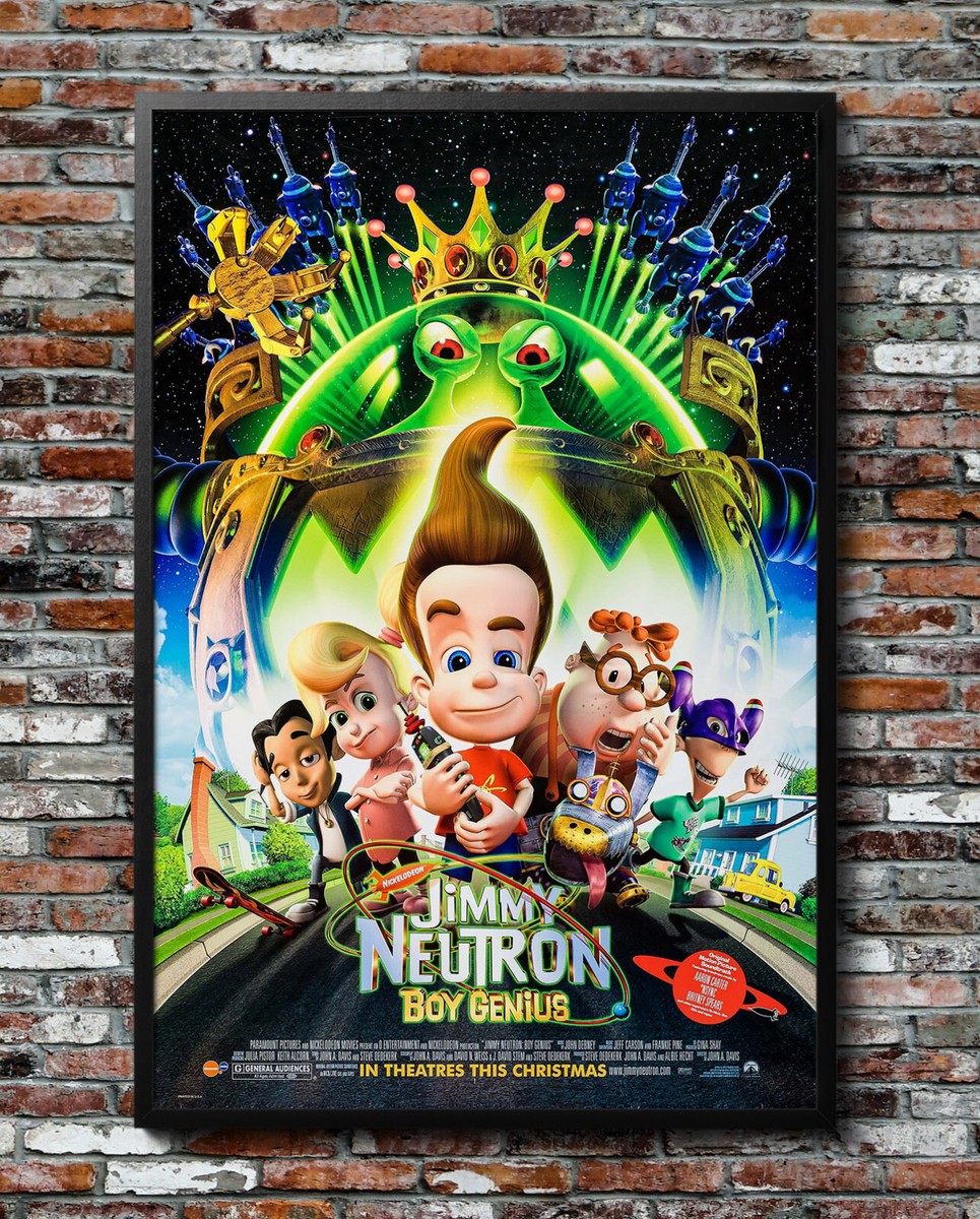 Jimmy Neutron Boy Genius Poster