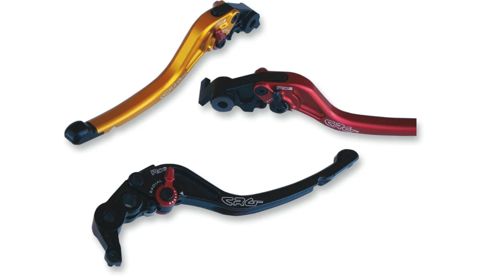 Palanca de freno negra corta CRG 2RN-531-H-B RC2 para Yamaha YZF-R1 2015-2016 Foto 4 de 4