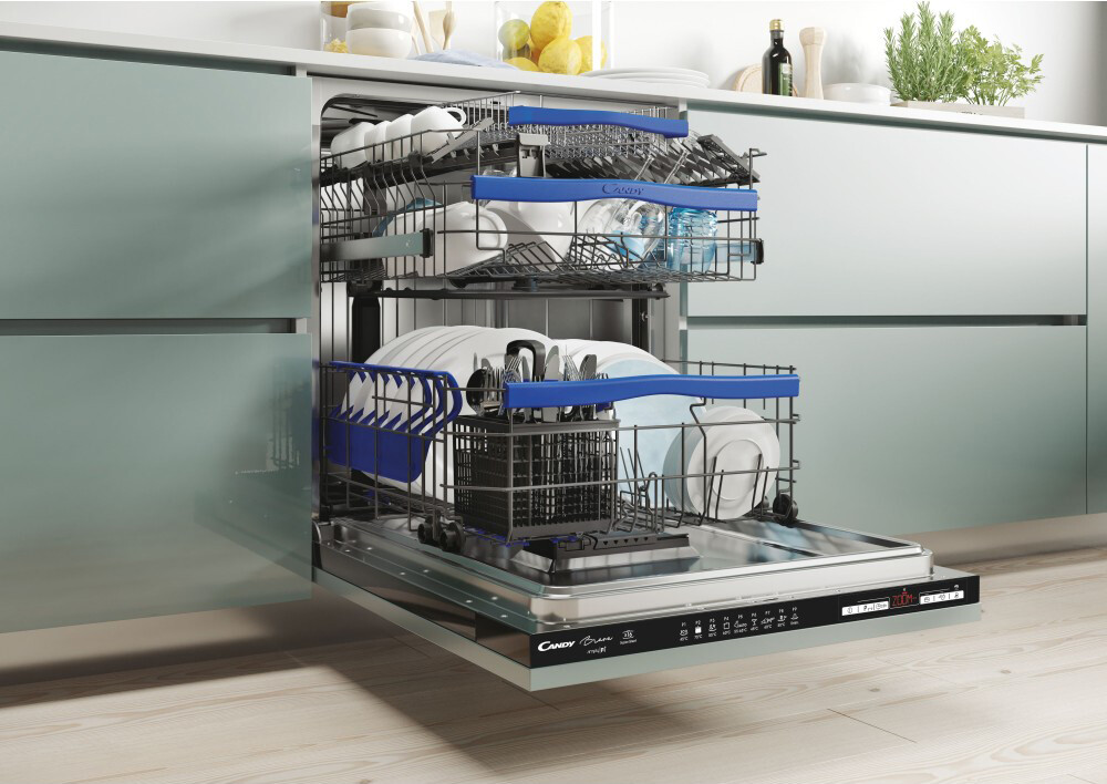 Lavastoviglie da Incasso 16 Coperti Classe E Scomparsa Totale CDIM6E3D2FB Candy